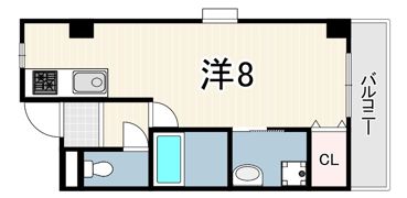 クレセント有瀬の間取り画像