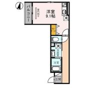 D-ROOM宮ノ前の間取り画像