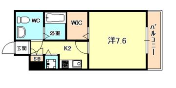 ディナスティ神戸元町通の間取り画像