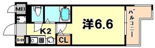 エステムコート新神戸エリタージュの間取り画像