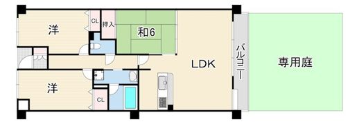 ダイアパレス塩屋の間取り画像