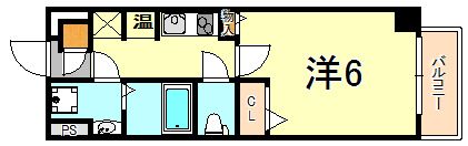 ポコアポコ芦屋の間取り画像