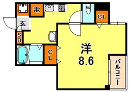 ルミエール深江の間取り画像