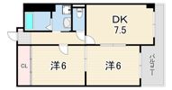 甲南住吉ハイムの間取り画像