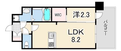 ソルテラス神戸ハーバーランドARCOの間取り画像