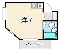 サンパレス21甲子園北の間取り画像