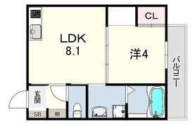 LEROY駒ヶ林の間取り画像