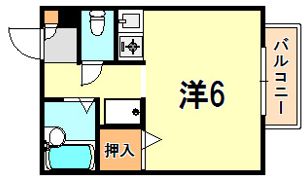 パセオミフネの間取り画像