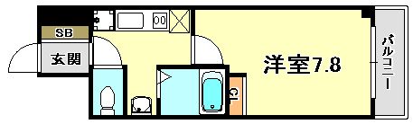 PENSIONE大塚町の間取り画像