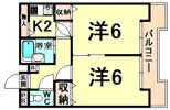 メゾン大和7号館の間取り画像