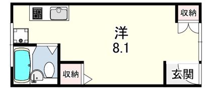 梓マンションの間取り画像