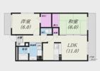 クオリティ西芦屋2の間取り画像