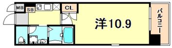 エスライズ新神戸の間取り画像