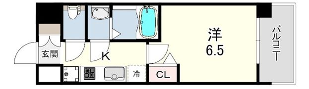 MAXIV尼崎の間取り画像