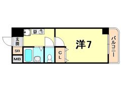 オード夙川の間取り画像