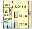 ベルファミーユ夙川の間取り画像