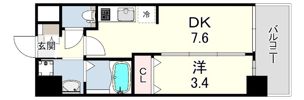 MAXIV尼崎の間取り画像