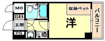 アニメイト神戸の間取り画像