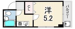 グランドハイツ福住の間取り画像