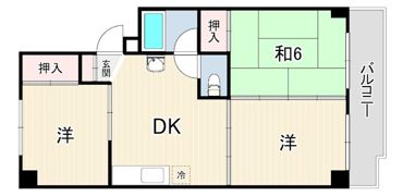 ユーミーハイツの間取り画像