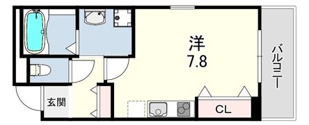 MAISON DE 神戸元町の間取り画像