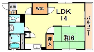 メゾンクレオの間取り画像