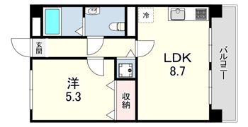 ソフィア朝霧の間取り画像