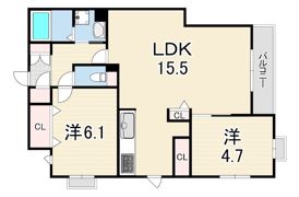サグレス甲子園口の間取り画像