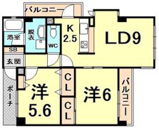 ヒルズ三番町の間取り画像