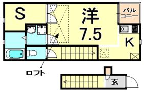 ルシェール東難波の間取り画像