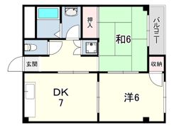 ポコアポコ住吉メゾン2の間取り画像