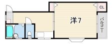 白川マンションの間取り画像