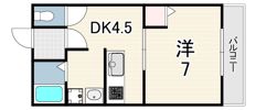 マンション東二見の間取り画像