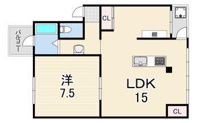 五位ノ池南ビルの間取り画像