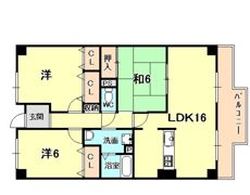 フェルティル西宮北口の間取り画像