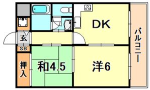 とれぞーる神戸の森の間取り画像