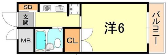 プリンス小束山の間取り画像