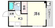 井上ハイツの間取り画像