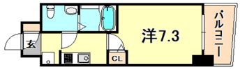 セレニテ神戸プリエの間取り画像