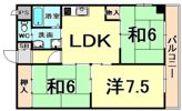 アルテス21西伊丹の間取り画像