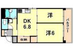 ハイコート甲子園の間取り画像