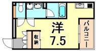 ソリューション甲子園の間取り画像