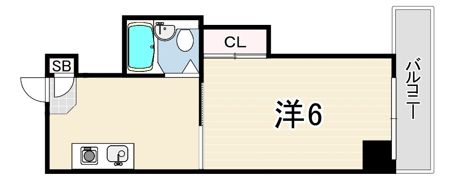 LAKIAAPARTMENT夙川の間取り画像
