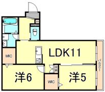 ヘーベルメゾン杉の間取り画像