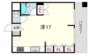 第2新神戸サンクレバーの間取り画像