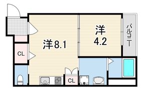 Y-CITY神戸鷹取の間取り画像