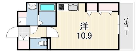 サンセール西宮の間取り画像