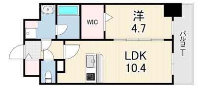 サンセール西宮の間取り画像