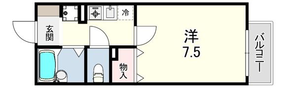 ウイング高取台の間取り画像
