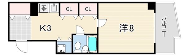 レジデンスナガサワの間取り画像